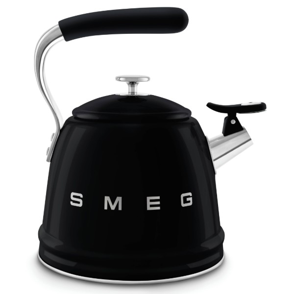 Фото - Чайник металлический Smeg WKF01BL