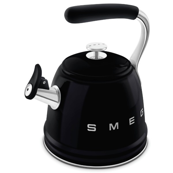 Фото - Чайник металлический Smeg WKF01BL
