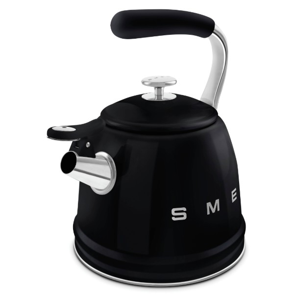 Фото - Чайник металлический Smeg WKF01BL
