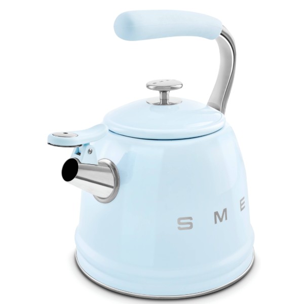 Фото - Чайник металлический Smeg WKF01PB