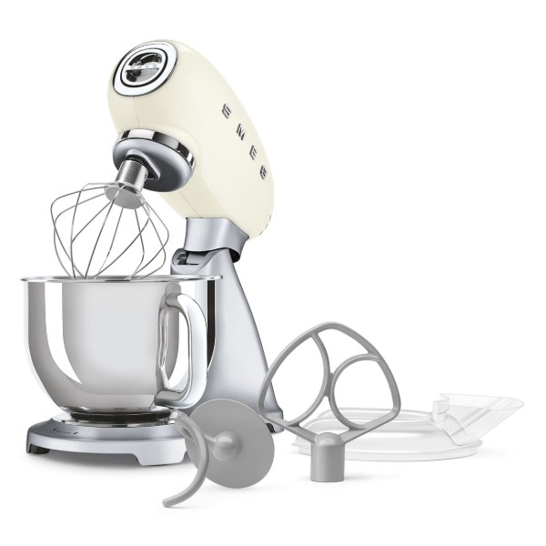 Фото - Планетарный миксер Smeg SMF04CREU Creamy