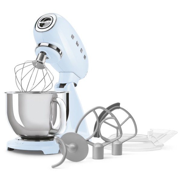 Фото - Планетарный миксер Smeg SMF05PBEU Pastel Blue