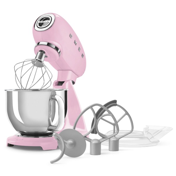 Фото - Планетарный миксер Smeg SMF05PKEU Pink
