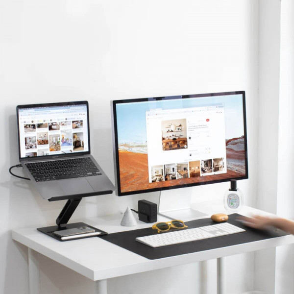 Фото - Підставка під ноутбук Native Union Desk Laptop Stand Black (HOME-STAND-BLK)