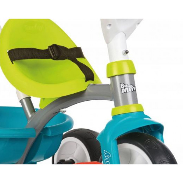 Фото - Трёхколёсный велосипед Smoby Be Move с багажником Голубо-зеленый (740326)