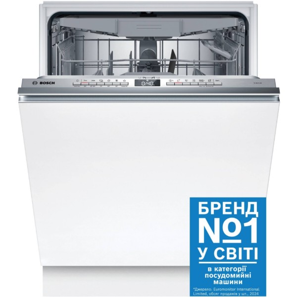 Фото - Посудомоечная машина встраиваемая Bosch SMV4HCX40K