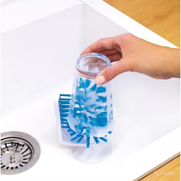 Фото - Щетка для мойки посуды tescoma CLEAN KIT, с присоской (8592973119824)