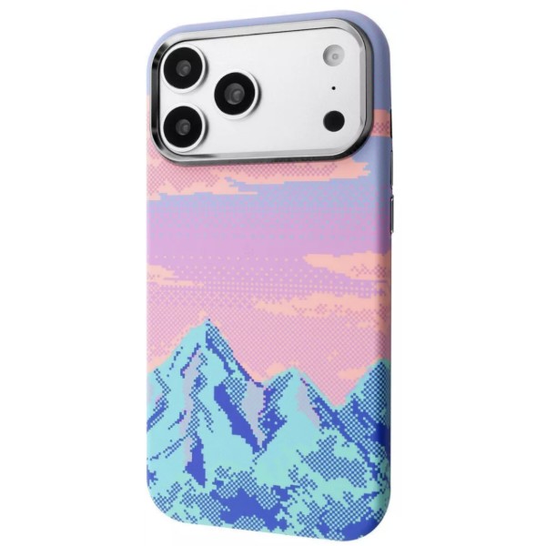 Фото - Чохол для смартфону Proove Pixel Case with Magnetic Ring iPhone 17 Pro/18 Pro pink sunset (PCPXIP17P0C4)