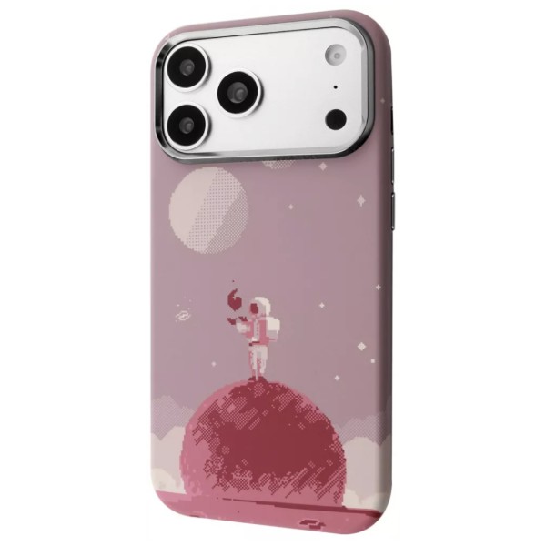 Фото - Чохол для смартфону Proove Pixel Case with Magnetic Ring iPhone 17 Pro/18 Pro astronaut (PCPXIP17P0C1)