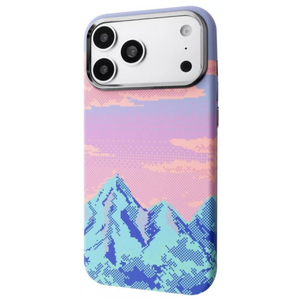 Фото - Чохол для смартфону Proove Pixel Case with Magnetic Ring iPhone 17 pink sunset (PCPXIP1700C4)