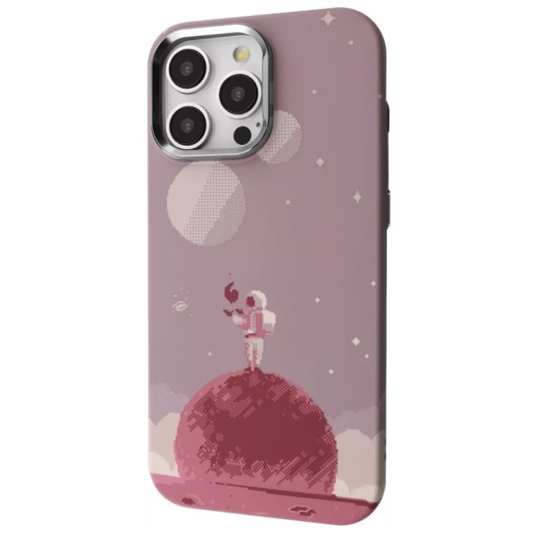 Фото - Чохол для смартфону Proove Pixel Case with Magnetic Ring iPhone 16 Pro Max astronaut (PCPXIP16PMC1)
