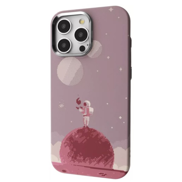 Фото - Чохол для смартфону Proove Pixel Case with Magnetic Ring iPhone 15 Pro Max astronaut (PCPXIP15PMC1)
