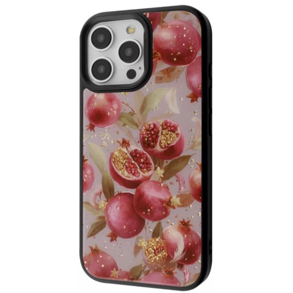 Фото - Чохол для смартфону Proove Muse Fleur Case with Magnetic Ring iPhone 15 Pro granat (PCMFIP15P0B3)