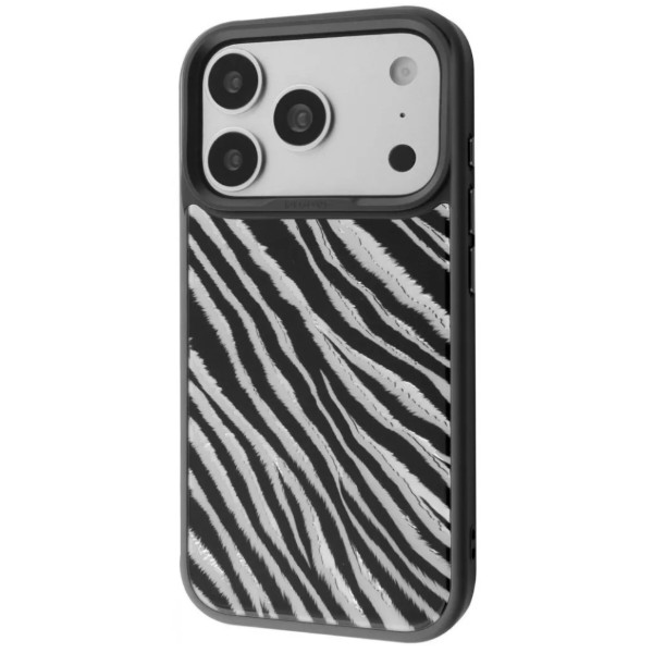 Фото - Чохол для смартфону Proove Muse Animal Case with Magnetic Ring iPhone 17 Pro/18 Pro zebra (PCMAIP17P0C2)
