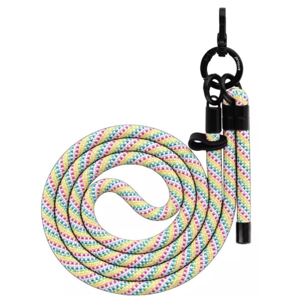 Фото - Ремінець для смартфону Proove Twist Spiral Cross-Body Strap rainbow (PSBSUNSP1558)