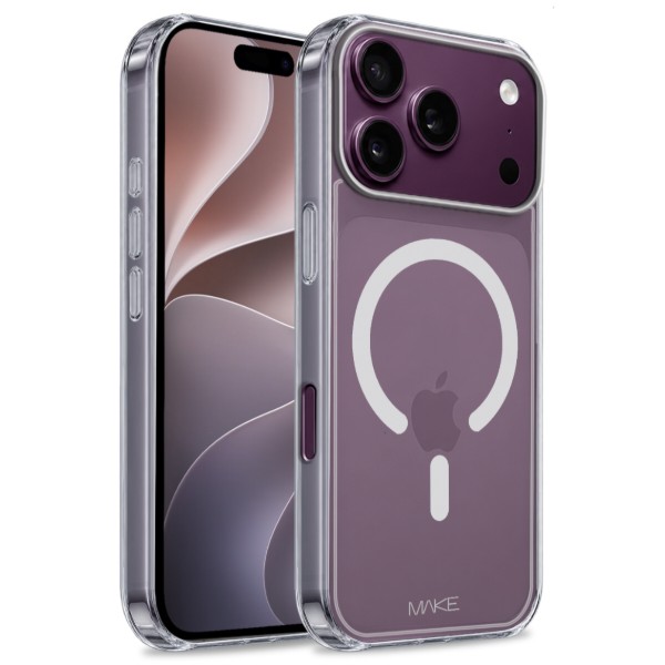 Фото - Чохол для смартфону MAKE Crystal Magnet for Apple iPhone 18 Pro/17 Pro (MCCM-AI18P/17P)