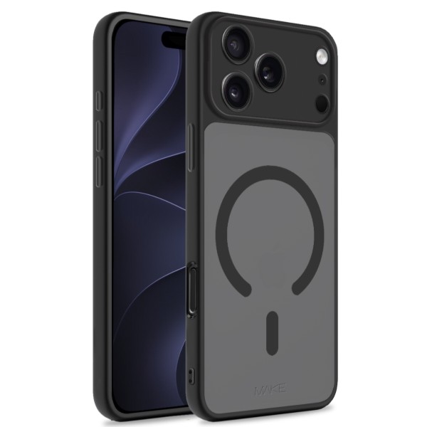 Фото - Чохол для смартфона MAKE Shadow Magnet for Apple iPhone 18 Pro Max/17 Pro Max, Black (MCSDM-AI18PM/17PMBK)