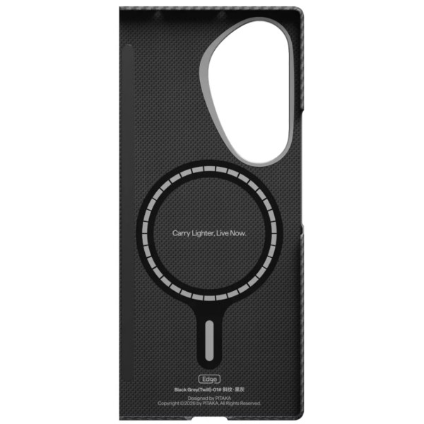 Фото - Чехол для смартфона Pitaka Edge Ultra-Slim Case Twill Black/Grey for Samsung Galaxy Z Fold 8 Ultra (FBFOLD8)
