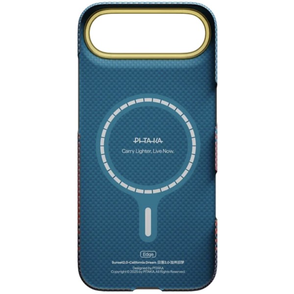 Фото - Чохол для смартфону Pitaka Edge Ultra-Slim Case California Dream-03 for iPhone Air (SCD1703A)
