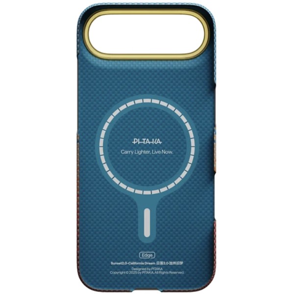 Фото - Чохол для смартфону Pitaka Edge Ultra-Slim Case California Dream-01 for iPhone Air (SCD1701A)