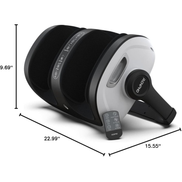 Фото - Массажер для ніг RENPHO 2-in-1 Foot and Calf Massager White (R-D001R-WH)