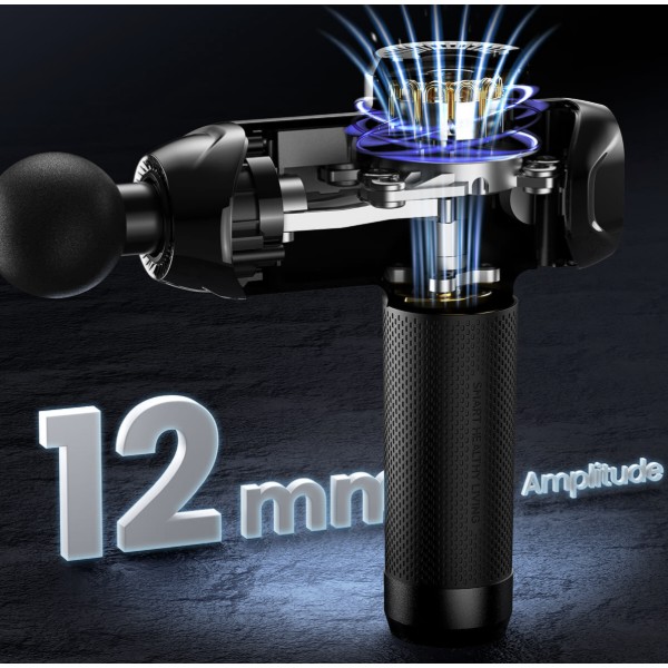 Фото - Масажер для тіла RENPHO Power Thermacool Massage Gun (R-C001SH-BK)
