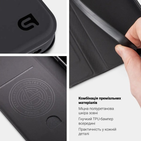 Фото - Чехол для смартфона Armorstandart OneFold Case for OPPO Reno16 F 5G Black (ARM92269)