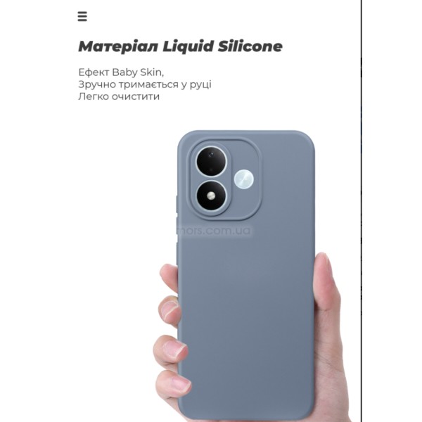 Фото - Чохол для смартфону Armorstandart ICON for Xiaomi Redmi Note 17 4G / 17 5G Camera cover Winter Blue (ARM93430)