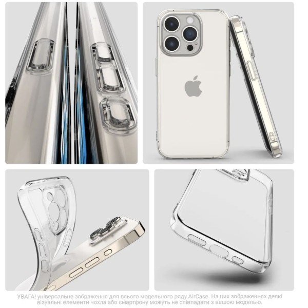 Фото - Чехол для смартфона Armorstandart Air for Google Pixel 11 Pro XL 5G Camera cover Clear (ARM93058)