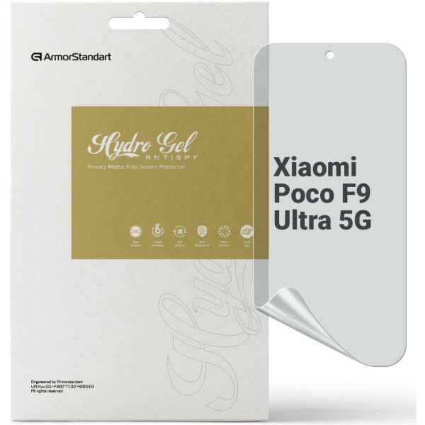 Фото - Захисна плівка для смартфону Armorstandart Anti-spy for Xiaomi Poco F9 Ultra 5G (ARM92675) Фото - Захисна плівка для смартфону Armorstandart Anti-spy for Xiaomi Poco F9 Ultra 5G (ARM92675)