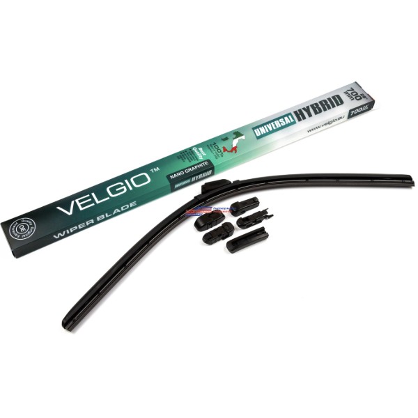 Фото - Щетка стеклоочистителя Velgio UNIVERSAL HYBRID 28/700 мм (84700) Фото - Щетка стеклоочистителя Velgio UNIVERSAL HYBRID 28/700 мм (84700)