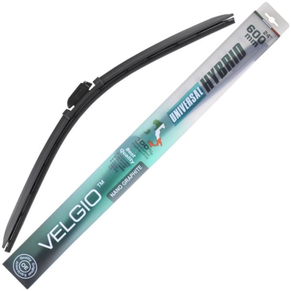 Фото - Щетка стеклоочистителя Velgio UNIVERSAL HYBRID 24/600 мм (84600) Фото - Щетка стеклоочистителя Velgio UNIVERSAL HYBRID 24/600 мм (84600)