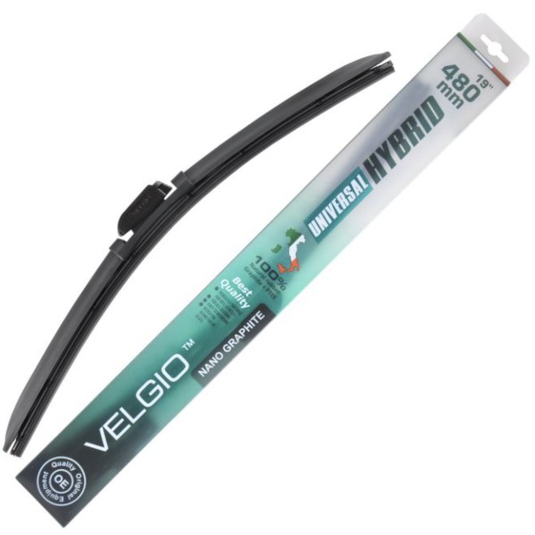Фото - Щетка стеклоочистителя Velgio UNIVERSAL HYBRID 19/480 мм (84480) Фото - Щетка стеклоочистителя Velgio UNIVERSAL HYBRID 19/480 мм (84480)