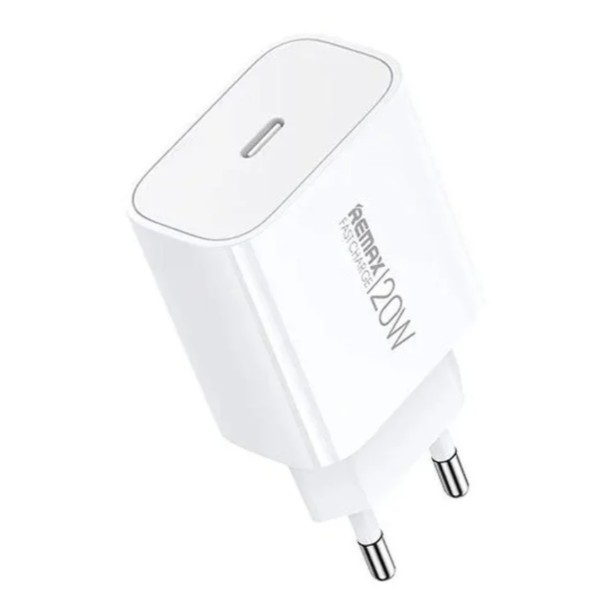 Фото - Сетевое зарядное устройство Remax Kiddy Series 20W 1C Fast Charger RP-U133 EU-White (6954851213123)