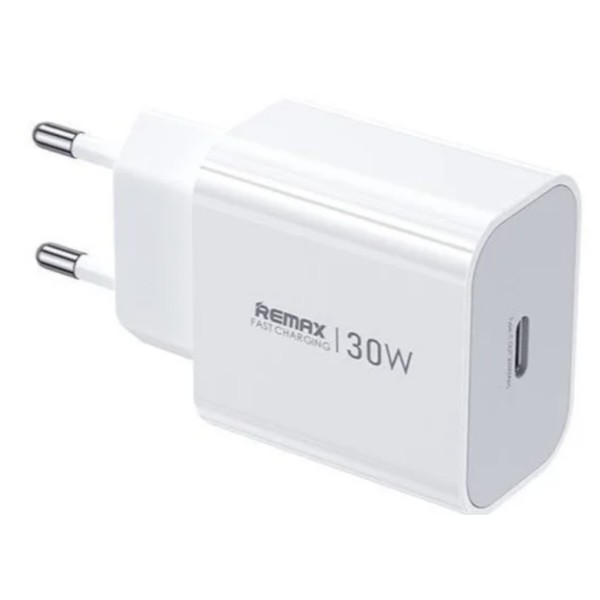 Фото - Сетевое зарядное устройство Remax Huiying GaN Fast Charging Charger CA09(C30W) EU-white (6954851252085)