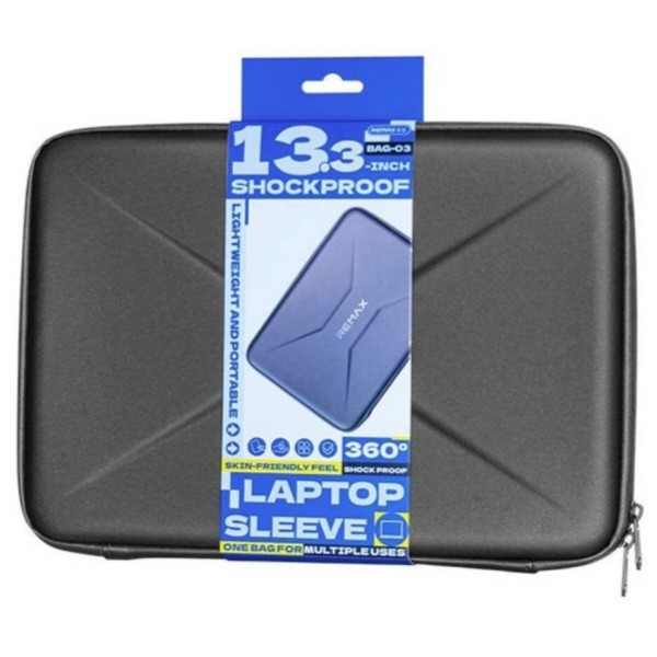 Фото - Чехол для ноутбука Remax 13.3-inch Shockproof Laptop Sleeve BAG-03" Black (6954851256441)