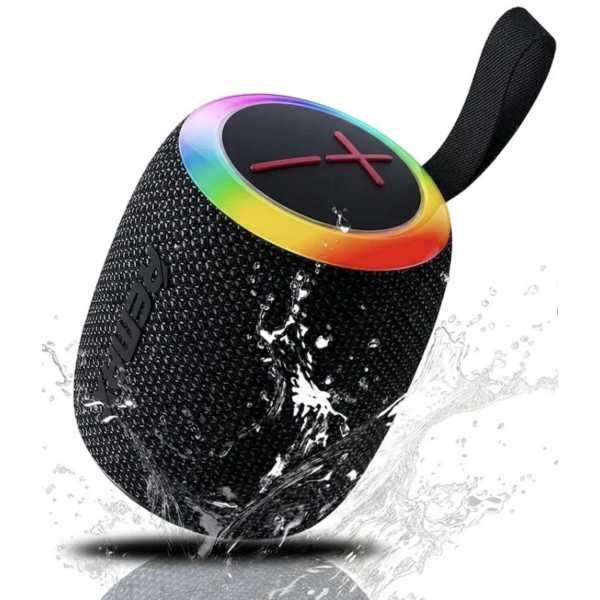 Фото - Портативная акустика Remax RB-M81 Party Light Portable Wireless Speaker 7W Black (6972174156316)