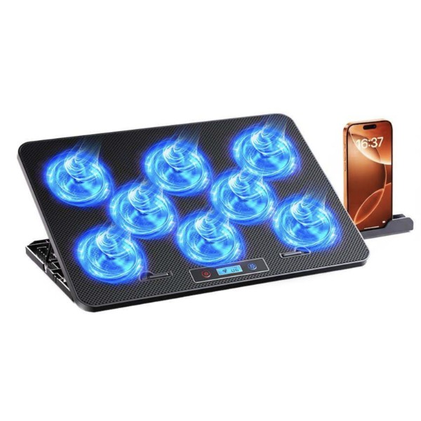 Фото - Подставка под ноутбук охлаждающая Dyxon Ice Coorel 20 Game Turbo Cool Black (DXN-ICCL-20-BK) Фото - Подставка под ноутбук охлаждающая Dyxon Ice Coorel 20 Game Turbo Cool Black (DXN-ICCL-20-BK)