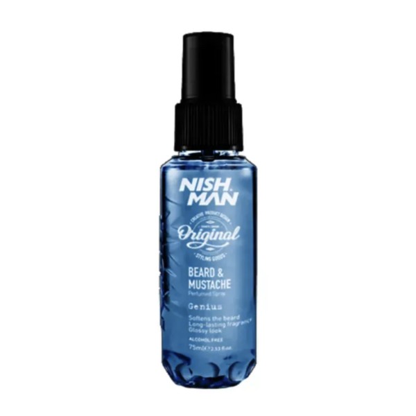 Фото - Духи для бороды Nishman Beard & Mustache Perfume Genius 75 мл (8682035080169)