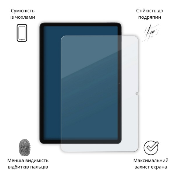 Фото - Захисне скло для планшета BeCover Matte Anti-Glare for Xiaomi Redmi Pad 2 SE 9.7" (2026) (715919)