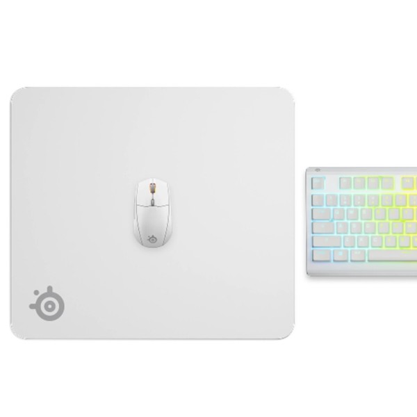 Фото - Коврик для мыши игровой SteelSeries QcK L 450х400х2мм White (63464)