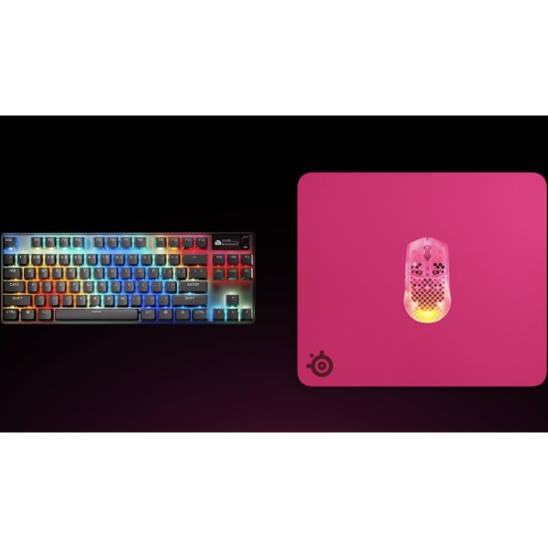 Фото - Коврик для мыши игровой SteelSeries QcK Heavy Large 450х400х6мм Magenta (63479)