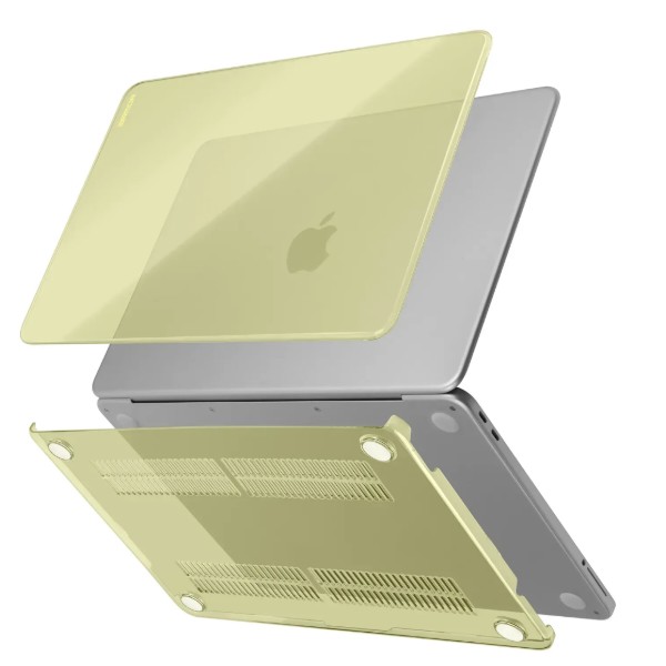 Фото - Чохол-накладка для ноутбуку Armorstandart Crystal for MacBook Neo Citrus (ARM92648)