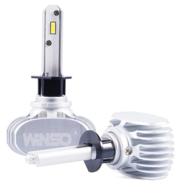 Фото - Автолампа Winso LED H1 12/24V 40Вт 4000Лм. 6000K CSP Cree Chip (791100)