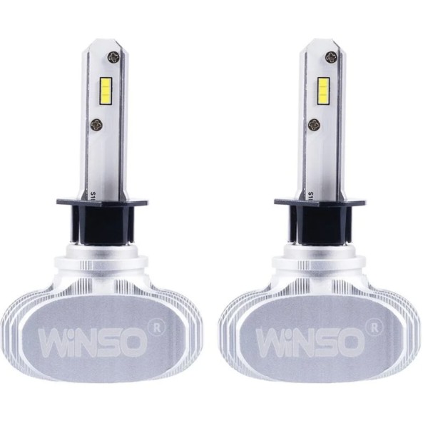 Фото - Автолампа Winso LED H1 12/24V 40Вт 4000Лм. 6000K CSP Cree Chip (791100)