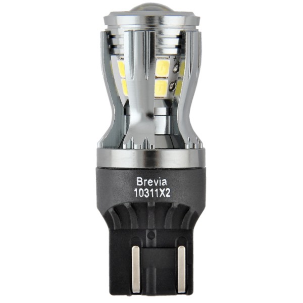 Фото - Автолампа Brevia PowerPro W21/5W 350Lm 14x2835SMD 12/24V CANbus, 2шт. (10311X2)