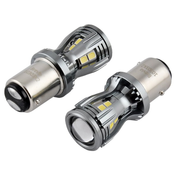 Фото - Автолампа Brevia PowerPro P21/5W 350Lm 14x2835SMD 12/24V CANbus, 2шт. (10303X2)