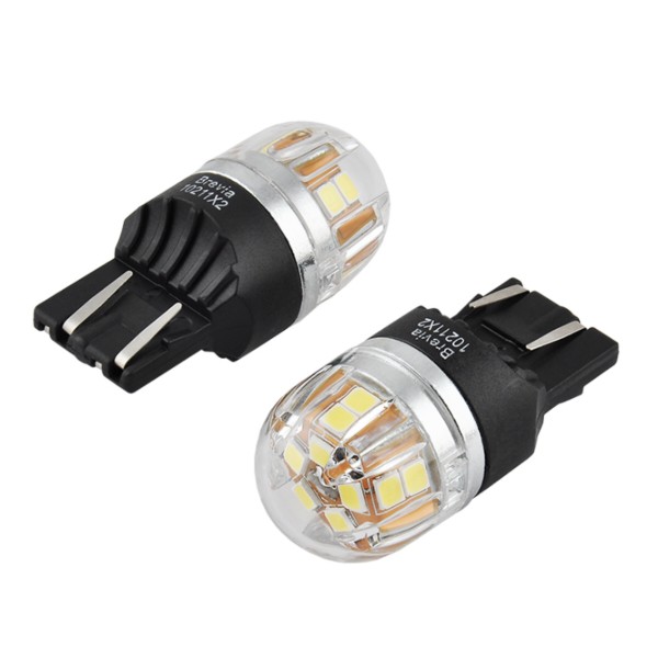 Фото - Автолампа Brevia S-Power W21/5W 330Lm 15x2835SMD 12/24V CANbus, 2шт. (10211X2)