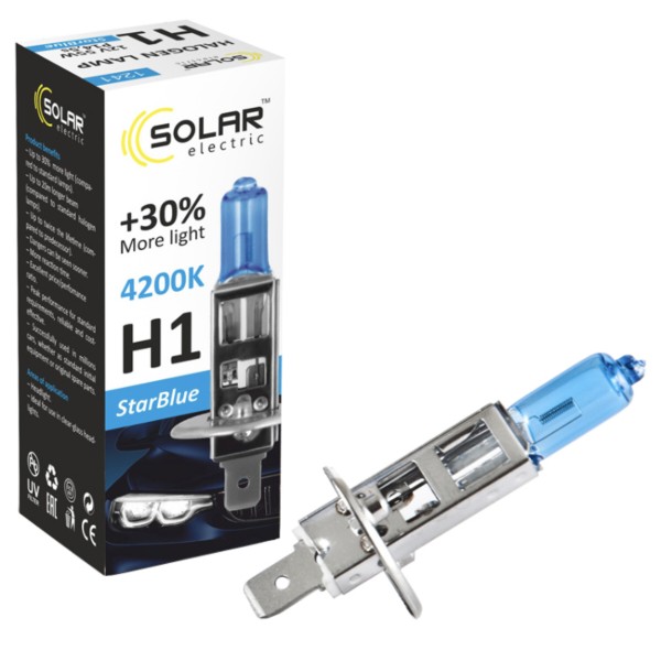Фото - Автолампа Solar H7 12V 55W PX26d SET (1237S2) Фото - Автолампа Solar H7 12V 55W PX26d SET (1237S2)
