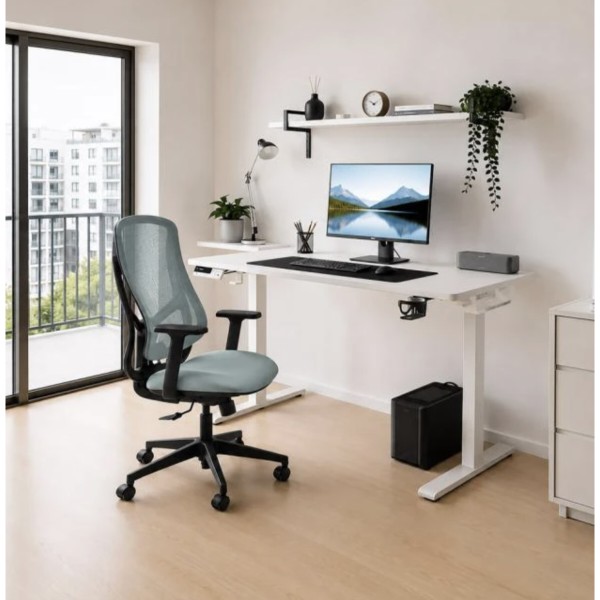 Фото - Кресло офисное Mealux Flow Lite Fabric Blue (HF-B20 F/BL)